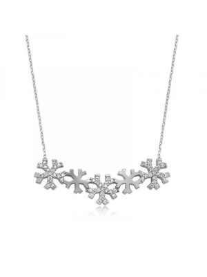 MuI MuI Gümüş Kar Taneleri Bayan Kolye