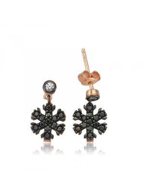 MuI MuI Gümüş Kar Tanesi Küpe