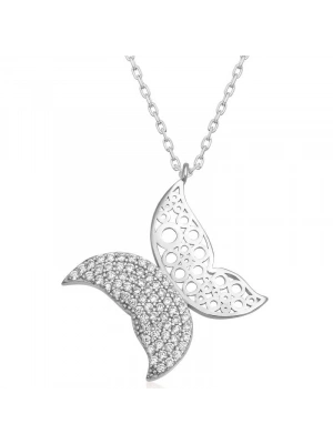 MuI MuI Gümüş Kelebek Kadın Kolye