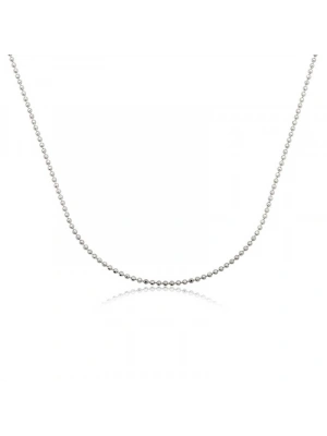 MuI MuI Gümüş Küçük Top Zincir