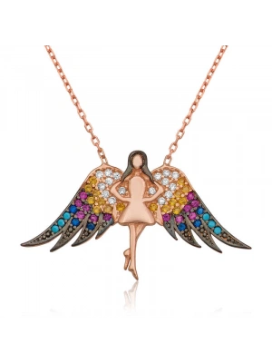 MuI MuI Gümüş Melek Bayan Kolye