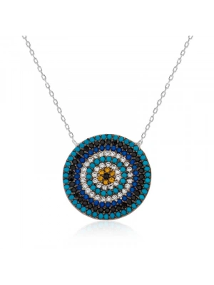 MuI MuI Gümüş Nazar Bayan Kolye