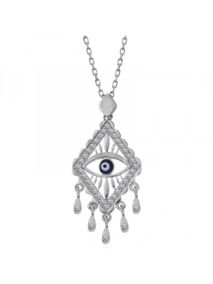 MuI MuI Gümüş Nazarlı Göz Kadın Kolye