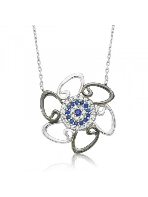 MuI MuI Gümüş Nazarlı Vav Bayan Kolye