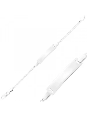 MuI MuI Gümüş Plaka Çocuk Bileklik