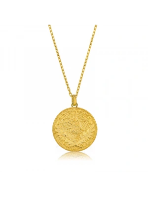 MuI MuI Gümüş Reşat Altın Bayan Kolye