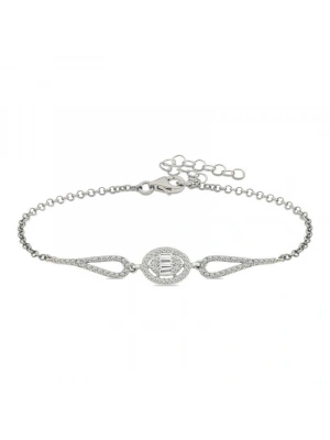 MuI MuI Gümüş Rodyum Oval Baget Bileklik