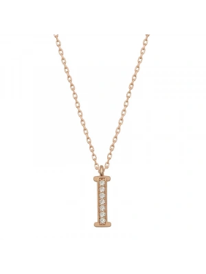 MuI MuI Gümüş Rose I Harfi Kadın Kolye