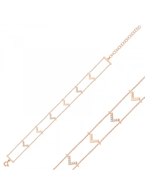 MuI MuI Gümüş Rose V Bayan Bileklik