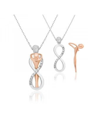 MuI MuI Gümüş Sonsuz Aşk Bayan Kolye