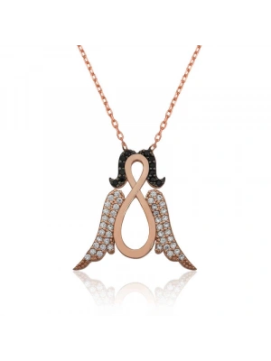 MuI MuI Gümüş Sonsuz Melek Bayan Kolye