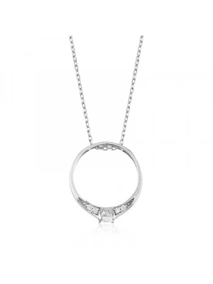 MuI MuI Gümüş Tek Taş Yüzük Bayan Kolye