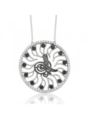 MuI MuI Gümüş Tuğra Bayan Kolye