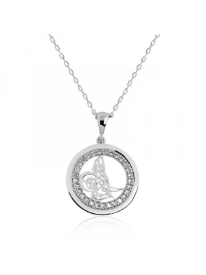 MuI MuI Gümüş Tuğralı Bayan Kolye