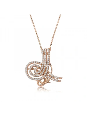 MuI MuI Gümüş Tuğralı Bayan Kolye