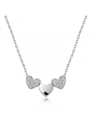 MuI MuI ​Gümüş Üç Kalp Kolye