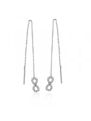 MuI MuI Gümüş Zincirli Sonsuzluk Küpe