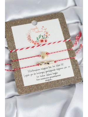 MuI MuI Marteniçka Bileklik 3lü Deniz Yıldızı Model