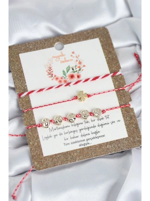 MuI MuI Marteniçka Bileklik 3lü Yonca Model