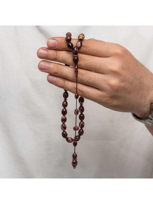 MuI MuI Sıkma Kehribar Tesbih