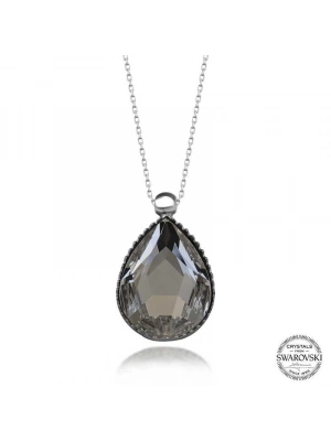 MuI MuI Swarovski Crystal Taşlı Damla Gümüş Kadın Kolye