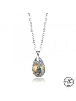 MuI MuI Swarovski Crystal Taşlı Damla Gümüş Kadın Kolye