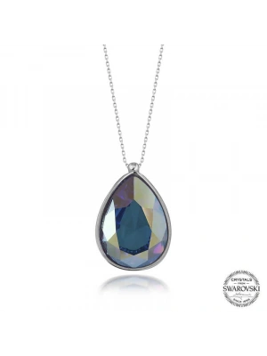 MuI MuI Swarovski Crystal Taşlı Damla Gümüş Kadın Kolye