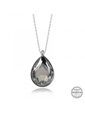 MuI MuI Swarovski Crystal Taşlı Damla Gümüş Kadın Kolye