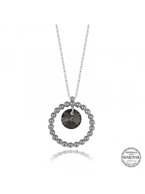 MuI MuI Swarovski Crystal Taşlı Halka Gümüş Kadın Kolye