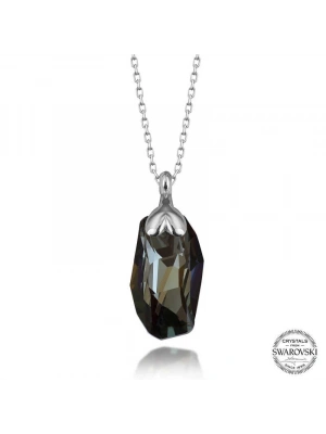 MuI MuI Swarovski Crystal Taşlı Özel Kesim Gümüş Kadın Kolye