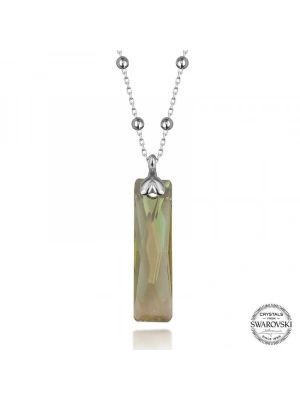 MuI MuI Swarovski Crystal Taşlı Top Zincir Baget Gümüş Kadın Kolye