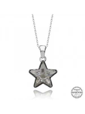 MuI MuI Swarovski Crystal Taşlı Yıldız Gümüş Kadın Kolye