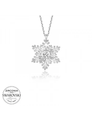 MuI MuI Swarovski Taşlı Gümüş Kartanesi Bayan Kolye