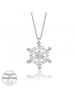 MuI MuI Swarovski Taşlı Gümüş Kartanesi Bayan Kolye