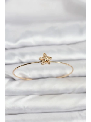 MuI MuI Yıldız Model Gold Renk Bileklik