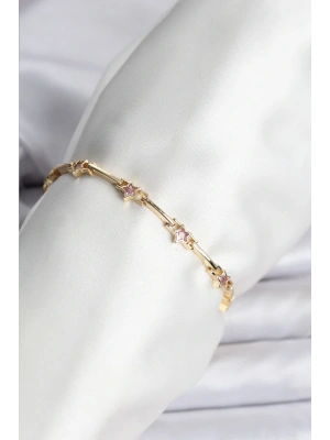 MuI MuI Yıldız Model Gold Renk Pirinç Bileklik