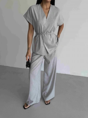 Yelek Takım 2520 - Gri