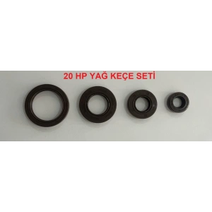 TEKNE MOTORU YAĞ KEÇESİ SETİ 20 HP