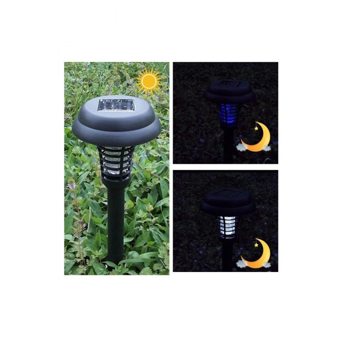 Solar Güneş Enerjili Led Aydınlatma Ve Sinek Kovucu Bahçe Lambası