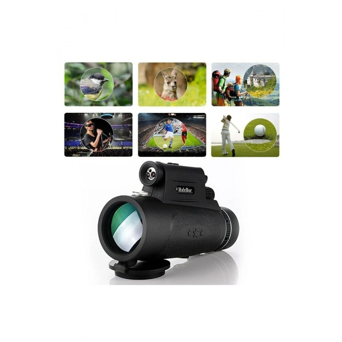 100x80 Zoom Lazer Işıklı El Fenerli Hd Teleskop Dürbün
