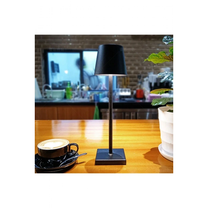 Usb Şarjedilebilir Masa Lambası Otel Restoran Lüks Dokunmatik Dekoratif Baş Ucu Abajur Lamba