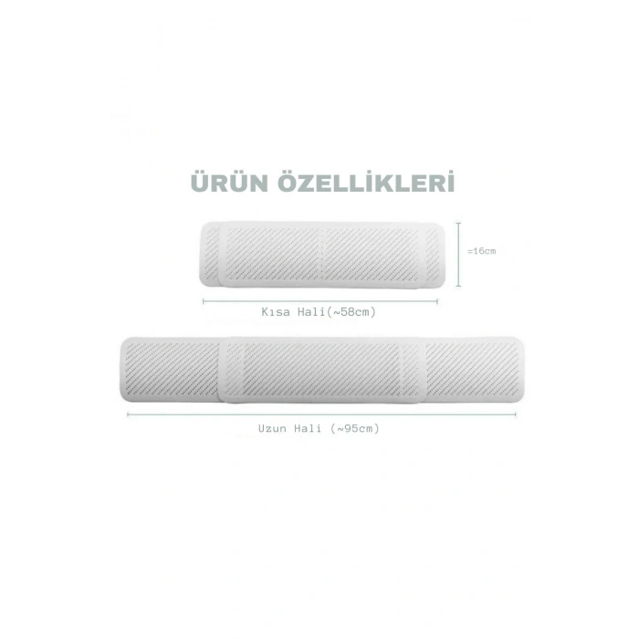YeniTech-Ayarlanabilir Klima Hava Yönlendirme Aparatı Hava Çarpmaması İçin Klima Aparatı siperi
