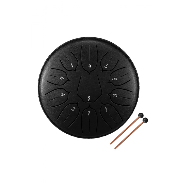 Motivasyon davulu handpan tongue drum ritim davulu eğitici yoga  müzik aleti 6 Inc 8 Ses Ton