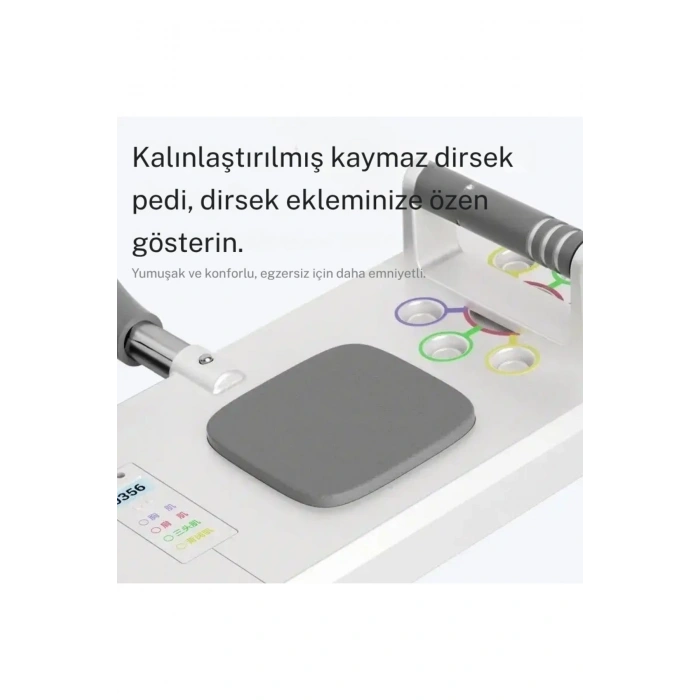 Çok Fonksiyonlu Şınav Tahtası Fitness Antrenman Seti Katlanabilir Push-Up Board İpli Şınav Tahtası