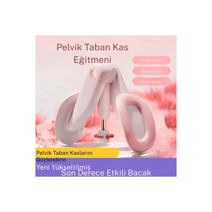 Pilates Fitness Aparatı Kol Bacak Kalça Sıkılaştırma Aleti Sayaçlı Ayarlanabilir Kegel 7-16kgDirenç