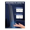 Şarjlı dokunmatik ledli okuma çalışma masa lambası 3 renkli kısılabilir şık dekoratif çalışma ışığı