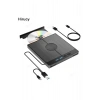 DVD 3.0 Yazıcı 7 Girişli USB Tip-C Harici CD/DVD Sürücü Windows Mac ve Laptop Fonksiyonlu Uyumlu