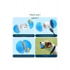 Otomatik Şarjlı Köpek Kedi Oyuncağı Hareketli RGB Işıklı Zıplayan Akıllı Top Kedi Oyuncağı