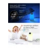 Bluetooth Hoparlörlü Gece Lambası 7’si 1 Arada Alarm Saati FM Radyo Dokunmatik RGB Işık Renkli Lamba