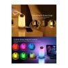 Bluetooth Hoparlörlü Gece Lambası 7’si 1 Arada Alarm Saati FM Radyo Dokunmatik RGB Işık Renkli Lamba